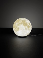 LAMPADA FORMA LUNA 3D LUCE USB