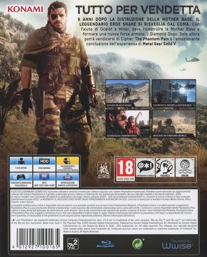 Ps4 metal gear - ps4,