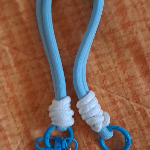 Cordino per telefono azzurro - telefono,