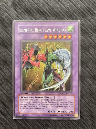 Elemental hero flame - yu-gi-oh!,