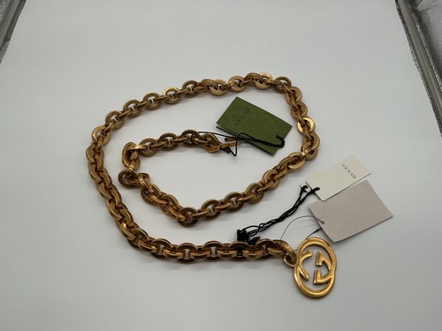 Cintura gucci oro con - cintura, gg