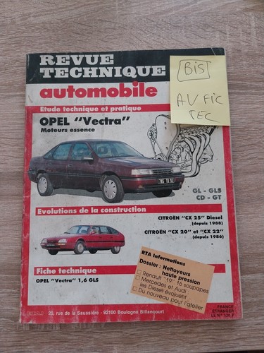 Revue technique opel - revue,
