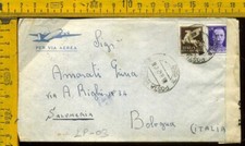 Seconda Guerra Aeronautica Franchigia Si Testo Posta Militare 550 x Bologna lp 3