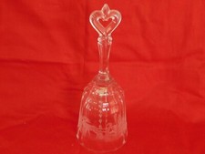 Vintage Glass Bell! Lead