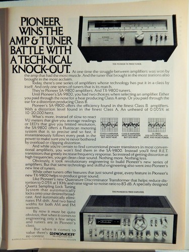 Pioneer componenti stereo - componenti, /