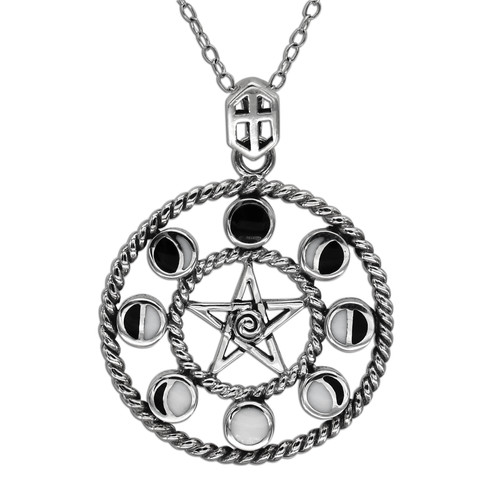 Collana con ciondolo fasi