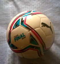 2022 SPLENDIDO MINI PALLONE PVC CALCIO ADIDAS TEAM FINAL  cm 14 USATO COME NUOVO