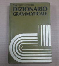 DIZIONARIO GRAMMATICALE Vincenzo Ceppellini, ed. De Agostini 1982