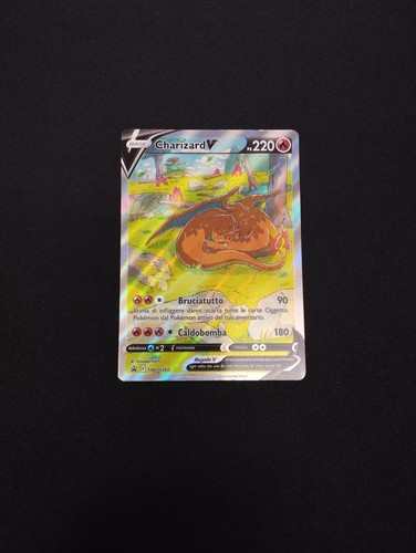 Carta pokemon charizard full - carta, v