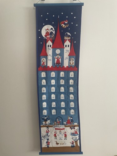 Raro calendario dell - calendario, dell'avvento