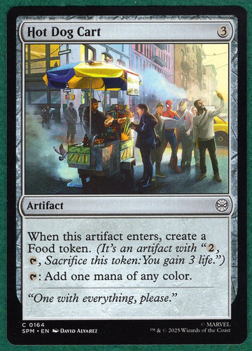 Hot dog cart marvel s - dog,