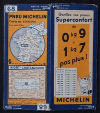 Mappa MICHELIN 68 NIORT