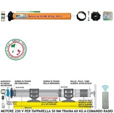 Kit Motore 230 V 30 Nm x