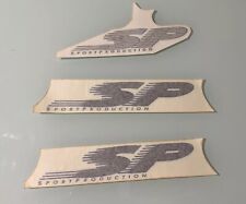 Kit 3 Adesivi Gilera Runner Scritte “SP” -Gilera Runner 50-125-180 2t Colore Blu