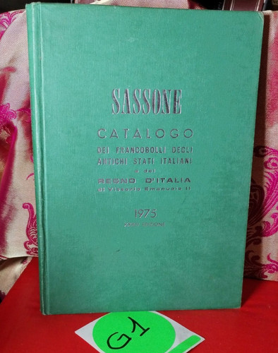 Catalogo sassone 1975 - sassone,