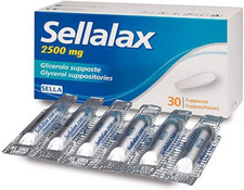 Sella Sellalax 2500Mg Supposte Glicerolo 30 Pezzi