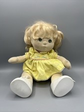 Bambola My Child Mattel 1985 occhi verdi/bionda originale vestito anatra gialla