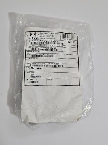 Cisco air ct2504 rmnt 2504 - air-ct2504-rmnt=,