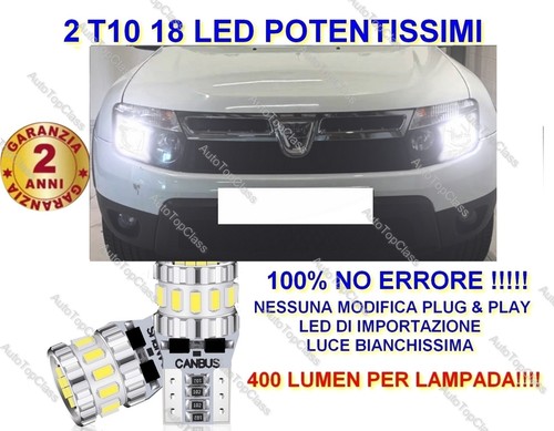 Coppia luci posizione t10 - coppia,
