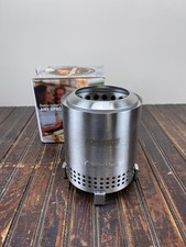 Stufa da tavolo Solo MESA braciere acciaio inox scatola aperta nuova SKU SSMEA-FG-SS