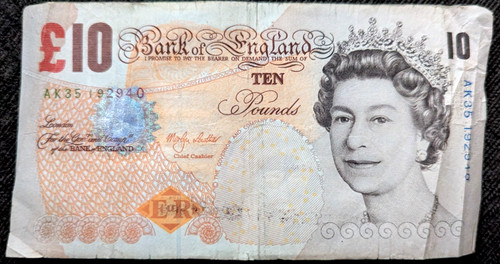 Banconota banca - banconota, £