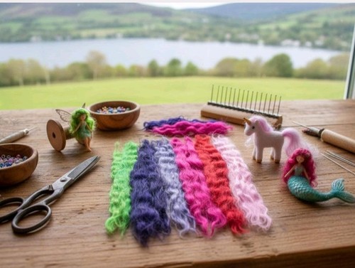 Mohair per bambola - , reborn