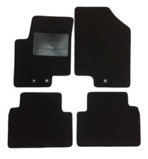 Set Tappetini Tappeti Auto in moquette per Kia Sorento I (BL) 2002 2006, neri