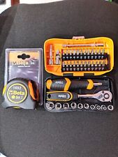 CASSETTA 39PZ UTENSILI DA 1/4" BETA BW900/C39 + FLESSOMETRO BETA IN OMAGGIO!!!