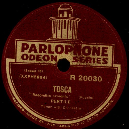 Aureliano pertile tosca - pertile, "tosca"
