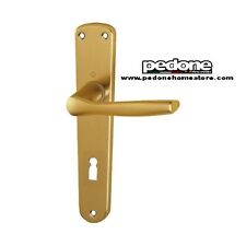 MANIGLIA IN ALLUMINIO BRONZO PER PORTE INTERNE HOPPE MOD. MILANO FORO CHIAVE