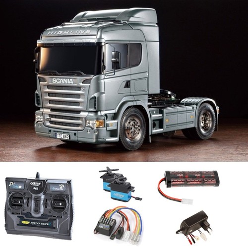Tamiya scania r470 silver - r470,