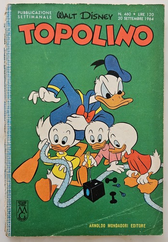 Topolino libretto 460 - libretto, n.