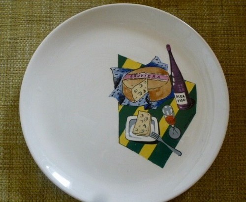Piatto piatto insalata