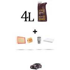 HOFFCAR Kit tagliando 4 FILTRI