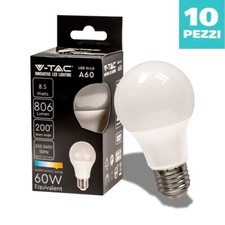 LAMPADINE LED E 27 V-Tac 10x