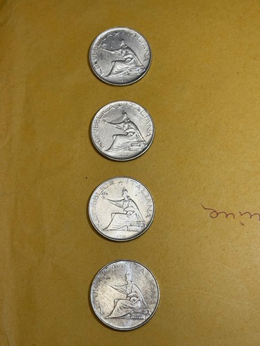 500 lire argento lotto - di, 4