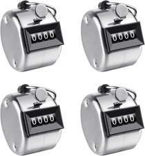 4 Pezzi Contatore Contapersone