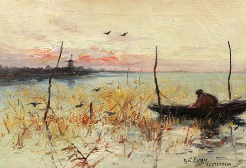 Quadro francese paesaggio - quadro,