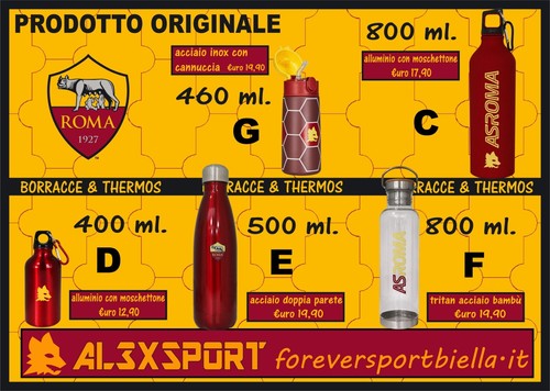 Borracce alluminio thermos - alluminio,