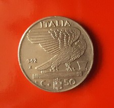 50 CENTESIMI 1942 ERRORE -