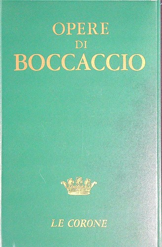 Opere boccaccio mursia 1972 - opere,