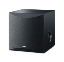 YAMAHA NS-SW050 SUBWOOFER ATTIVO 8" CON BASS REFLEX TWISTED FLARE NERO