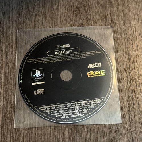 Galerians demo disc - galerians, sony