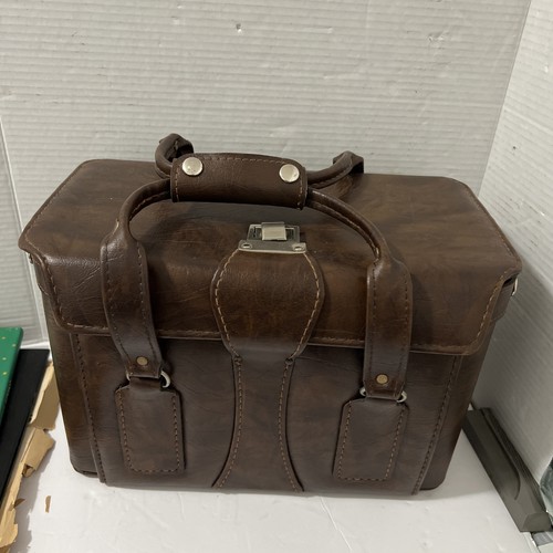 Borsa rigida vintage - , pelle