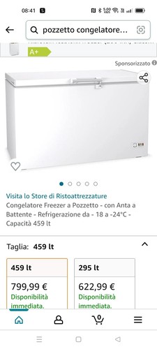 Pozzetto congelatore grande - congelatore,