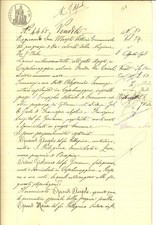 1908 CASALMAGGIORE Maria OPRANDI vende casa ai fratelli ORSINI *Manoscritto
