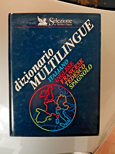 Libro dizionario multilingue - libro,