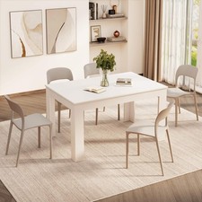 Tavolo da pranzo allungabile Canaletto Waln 220 cm legno 6-8 posti moderno salvaspazio