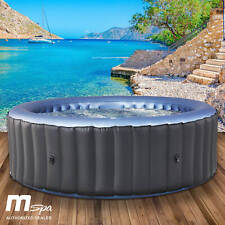 Vasca Idromassaggio MSpa BERGEN 6 Persone Ø204x70cm Gonfiabile Piscina Benessere Spa 2° Scelta
