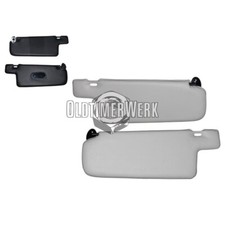 Set di alette parasole in bianco e nero, destra e sinistra, Golf 1 &Co OE ref. 1718985